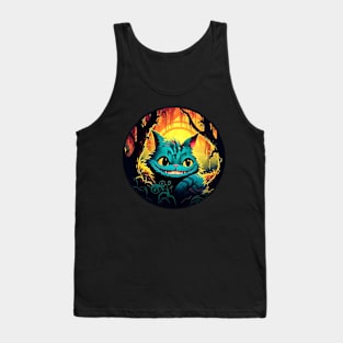 Anime Cheshire Cat Alice in Wonderland Tank Top